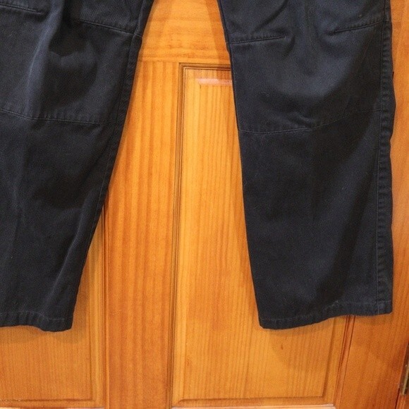 Vintage Ralph Ralph Lauren  Black Baggy Wide Leg Chino Jean's 10 90s y2k - Picture 9 of 16